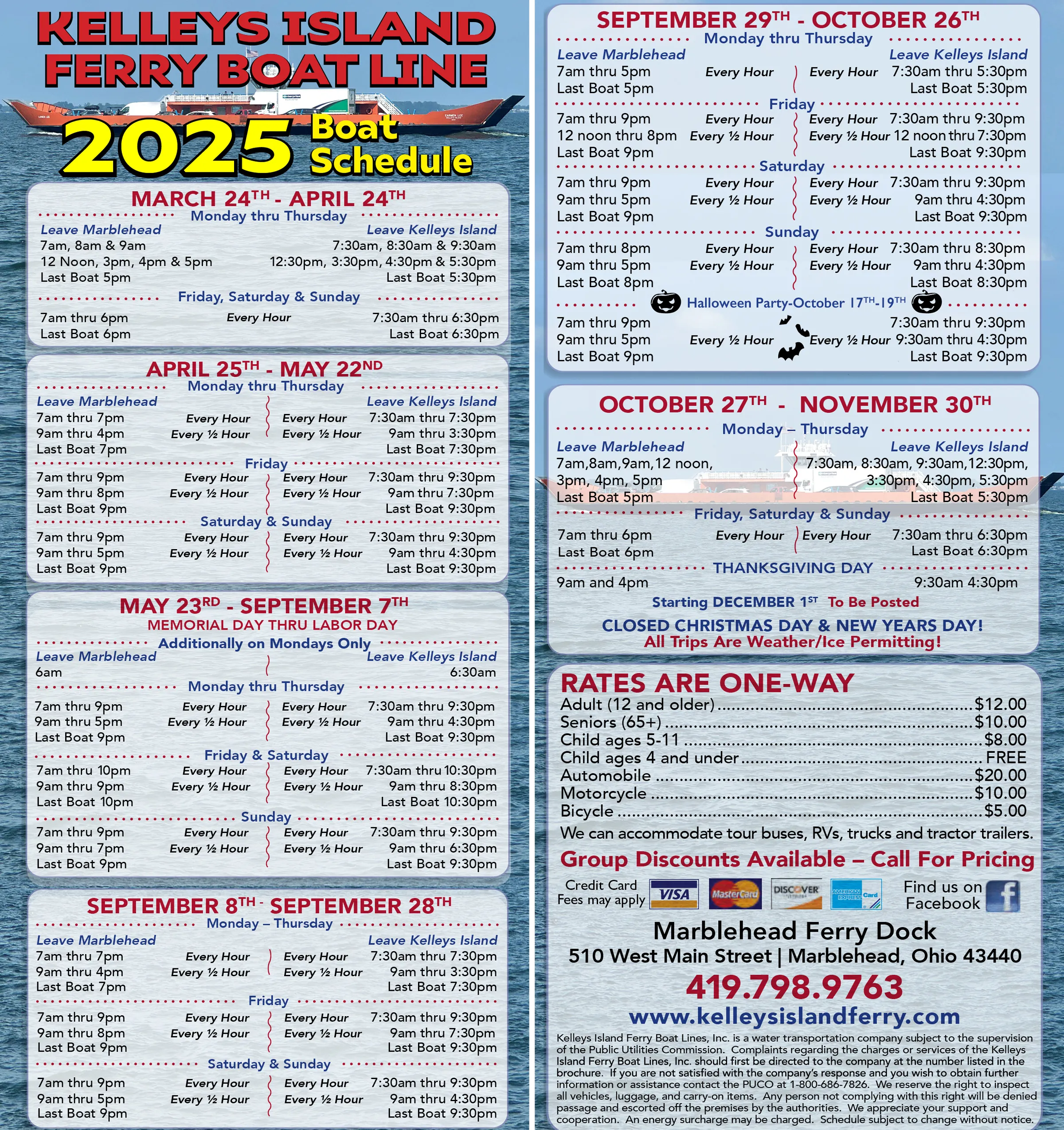2025FerrySchedule 2025FerrySchedule